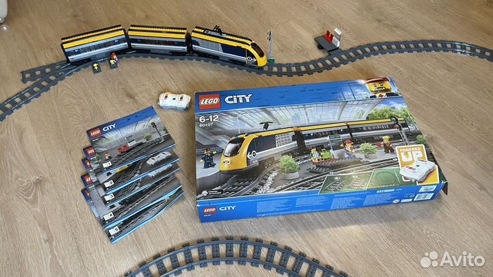 Конструктор Лего Lego Поезд 60197 на р/у