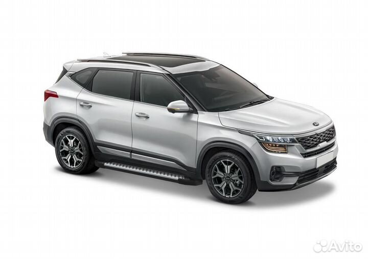 Пороги Подножки Kia Seltos 2019- 
