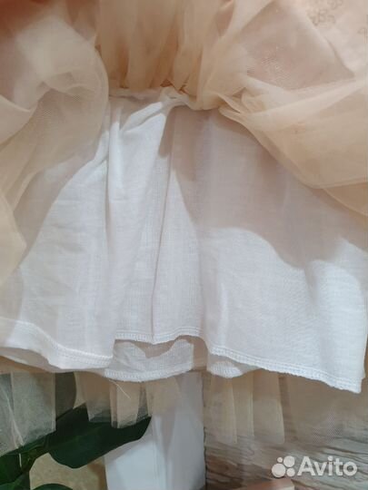 Платье для девочки 74-80
