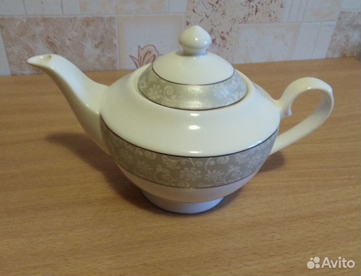 Чайник заварочный, фарфор, новый