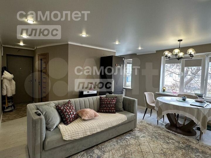 2-к. квартира, 43,4 м², 1/2 эт.