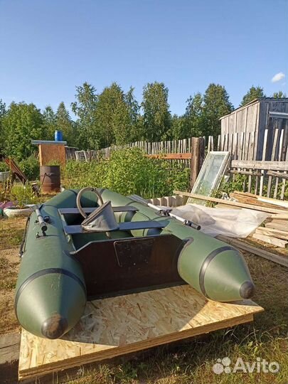 Надувная лодка Roger 2600, моторная, резиновая