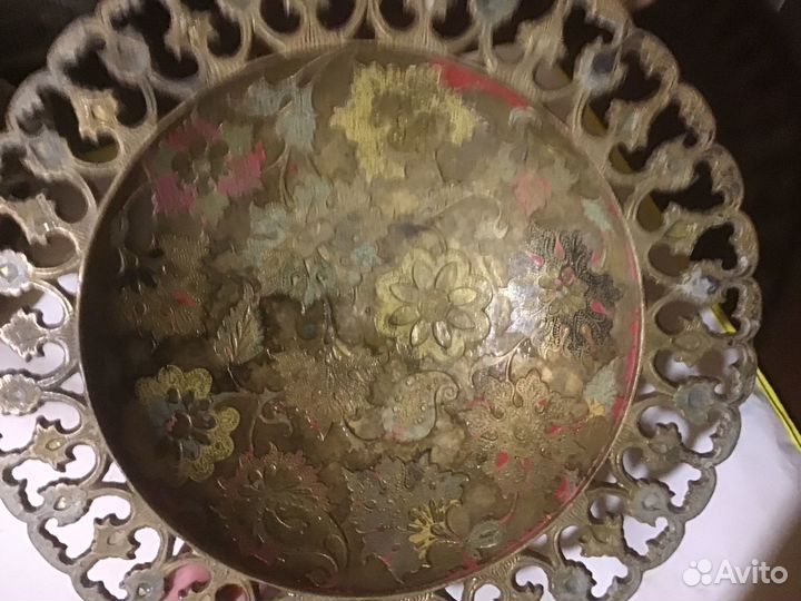 Тарелка латунь СССР