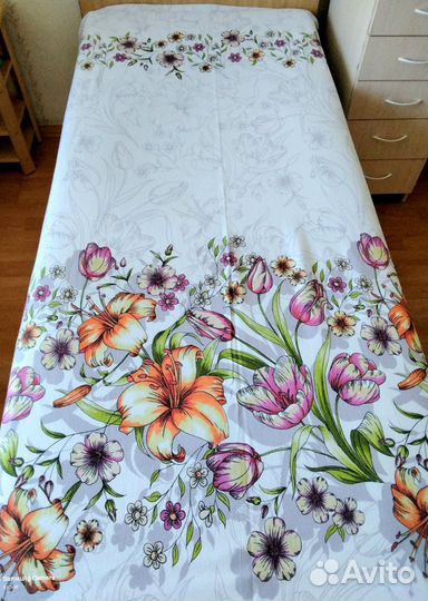 Постельное бельё с цветами