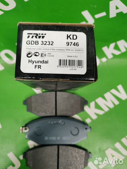 Колодки тормозные