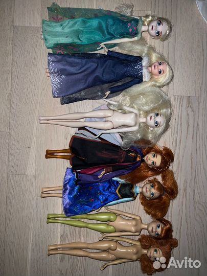 Кукла холодное сердце анна и эльза