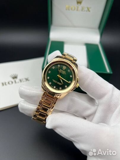 Часы Rolex женские золотые наручные