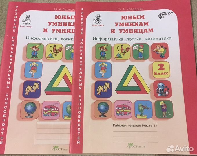 Рабочая тетрадь 2 класс юные умники и умницы