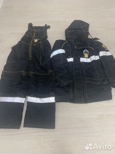 Костюм мужской рабочий спецодежда зимний 52-52