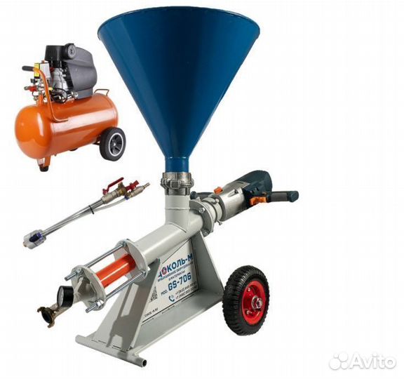 Инъекционный насос. Торкрет установка