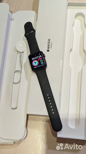 Apple watch series 3 42mm АКБ 97