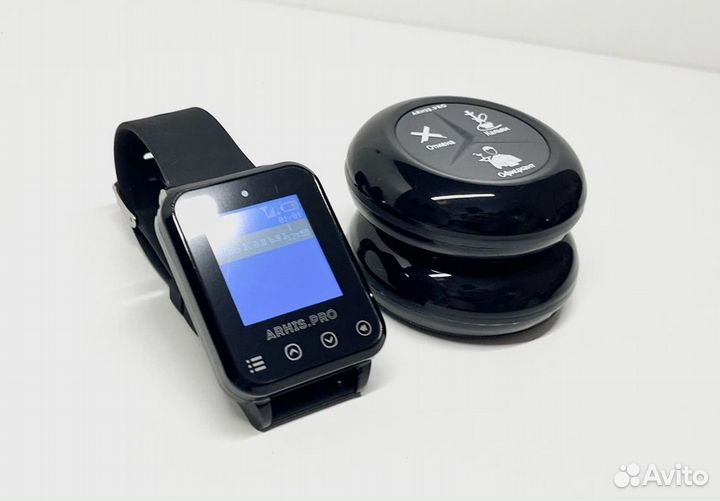 Кнопка вызова официанта влагозащищенная комплект