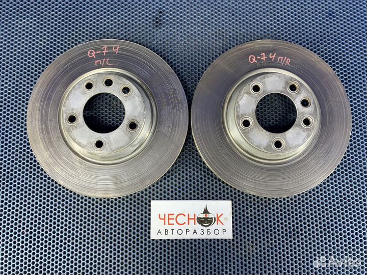 Диск тормозной передний Audi Q7/VW Touareg