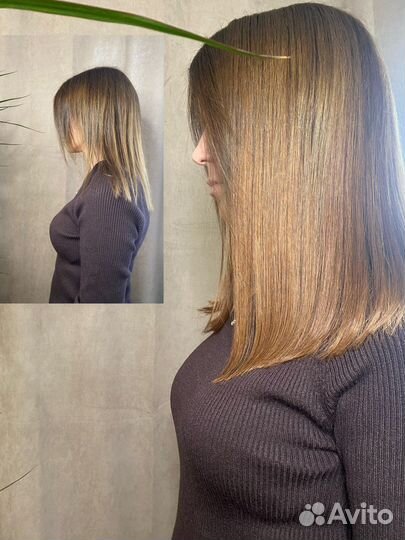 Холодное наращивание волос