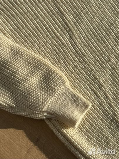 Джемпер полузамок вязаный (шерсть, old money)