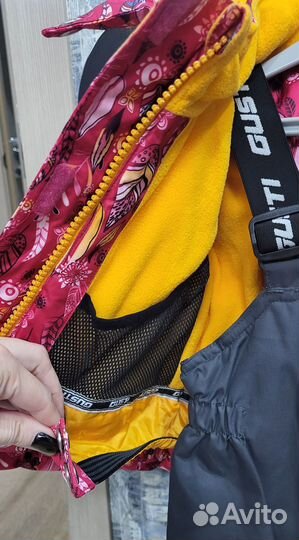 Костюм зимний новый Gusti 80 для девочки