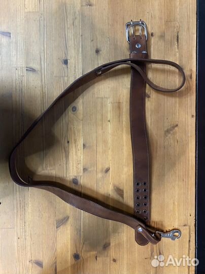 Поводок для собак кожаный