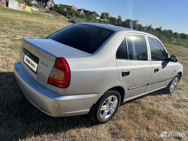 Hyundai Accent 1.5 МТ, 2006, 219 000 км