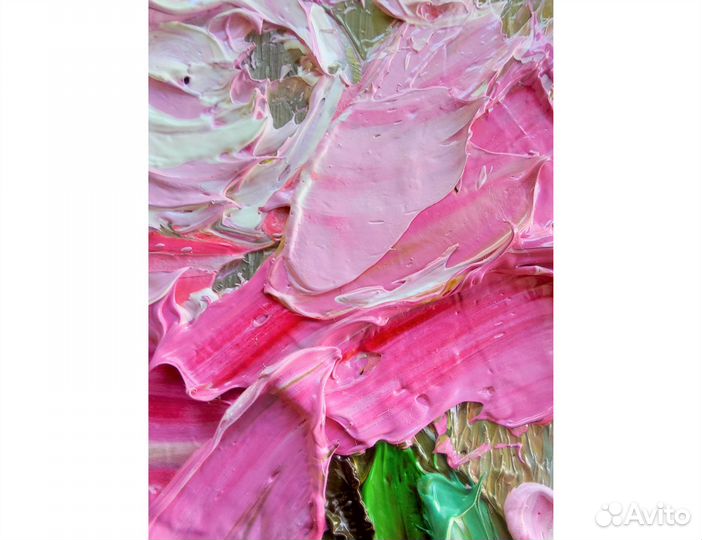 Картина с розами 