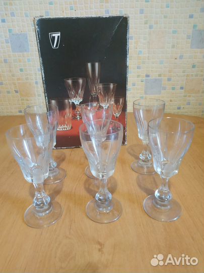 Фужеры,бокалы,стопки хрусталь