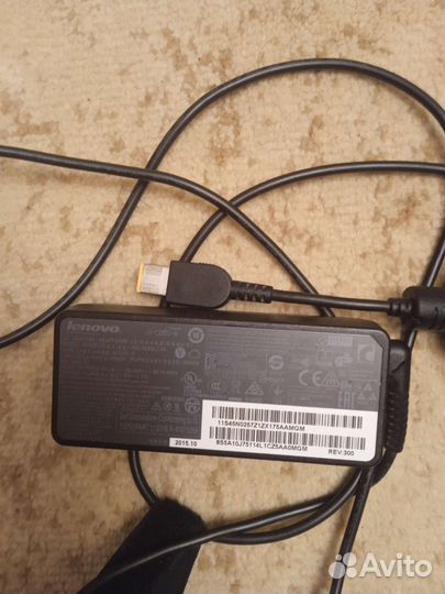 Блок питания для ноутбука lenovo 20v
