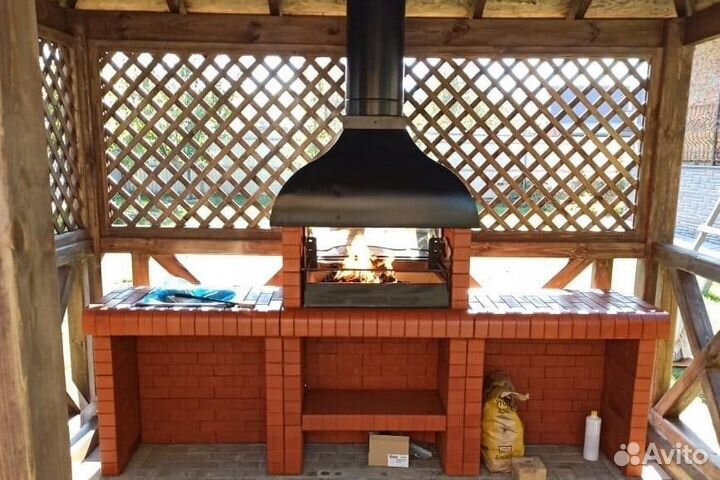 Готовые модульные печи барбекю В наличии