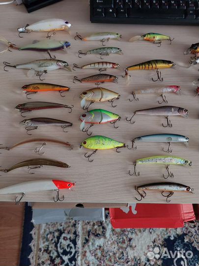 Воблеры + сумка