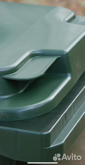 Бак мусорный 120 л новый