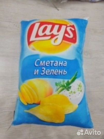 Мягкая игрушка подушка Lays