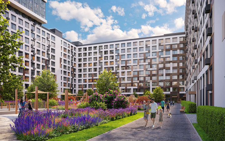 3-к. квартира, 77,8 м², 6/15 эт.