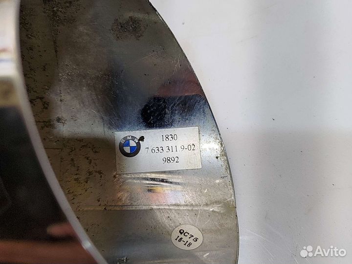 Насадка на глушитель BMW X5 F15