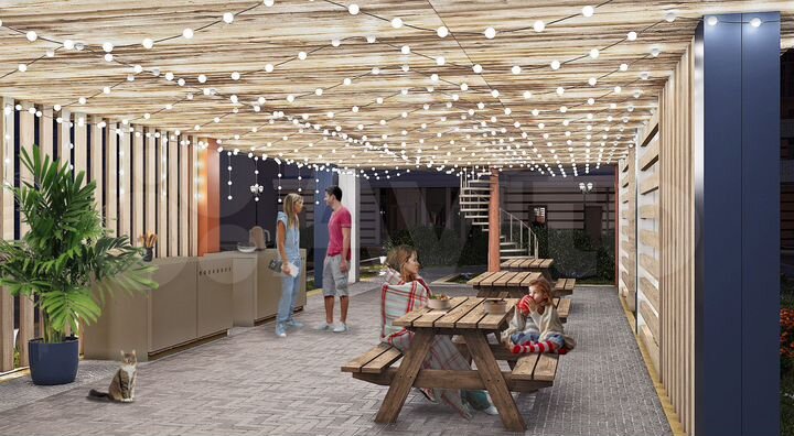 1-к. квартира, 41,6 м², 10/15 эт.