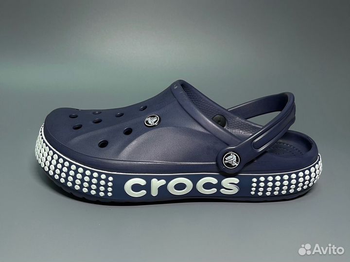 Crocs сабо мужские синие