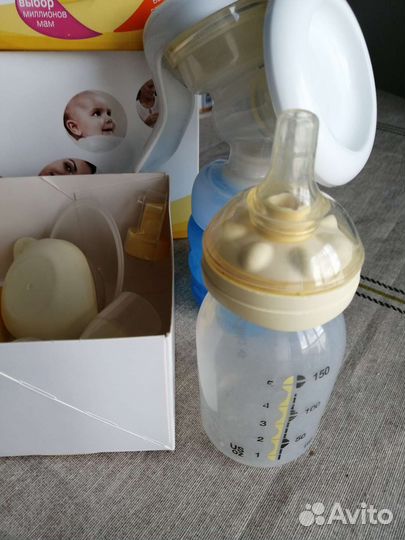 Бутылочка medelа avent + молокоотсосы и пакеты