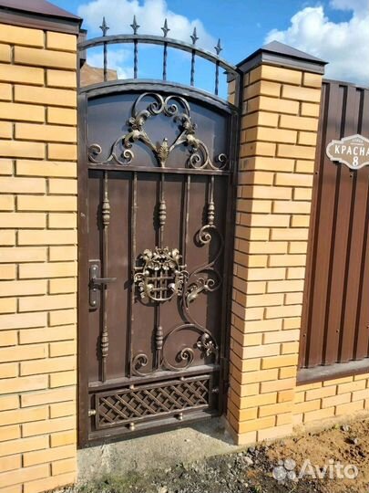 Кованые ворота