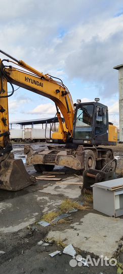 Колёсный экскаватор Hyundai R170W-7, 2008