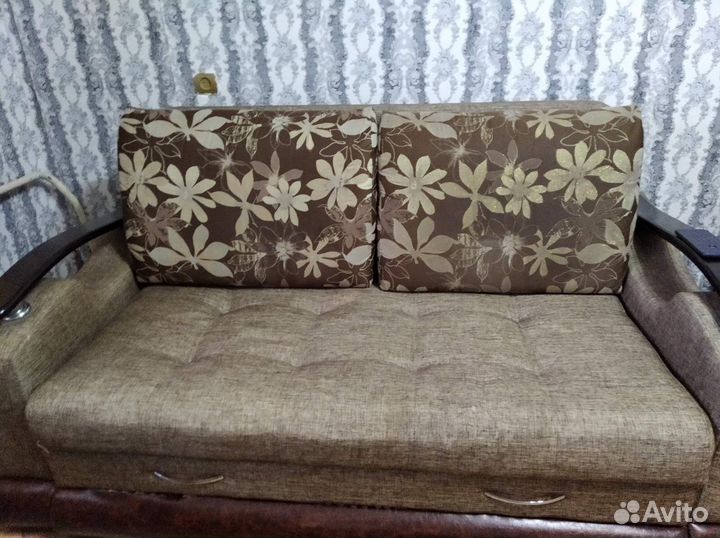 Диван бу с креслом