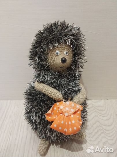 Ежик в тумане вязаный