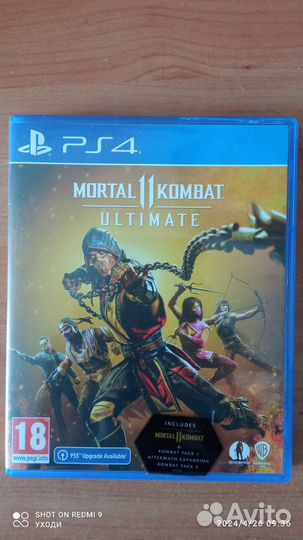 Mortal kombat 11 ultimate ps4 диск