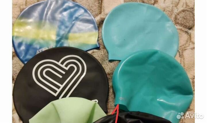 Шапки, Очки, Плавки, Ласты для плавания