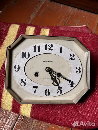 Часы янтарь СССР