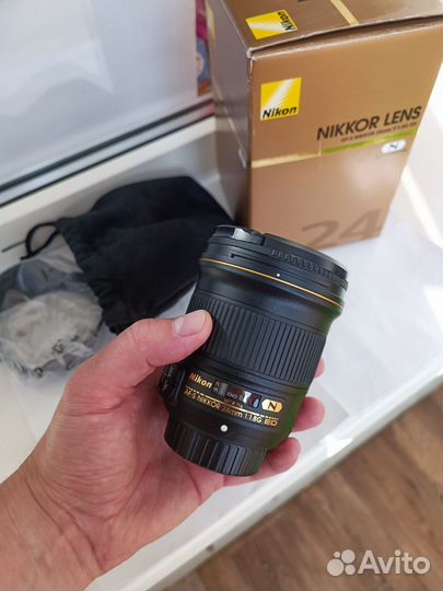 Объектив nikon 24mm af-s 1.8g
