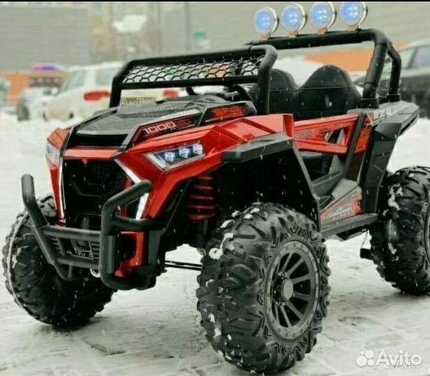 Детский электромобиль двухместный Багги