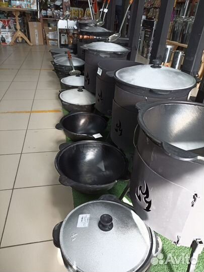 Казан чугунный 6л