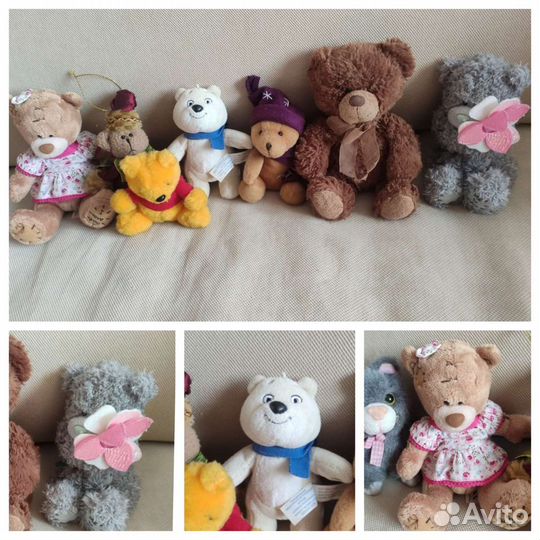 Мягкие Игрушки мишки плюшевые