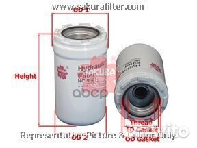 HC-9901 фильтр гидравлический case, caterpilla