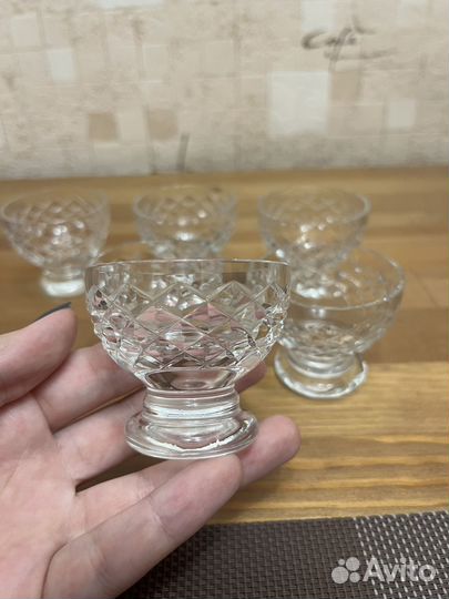 Хрустальные рюмки,стаканы,стопки из ГДР