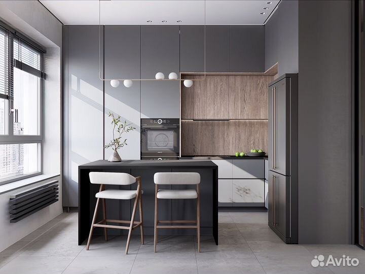 Дизайн интерьера, 3d визуализация