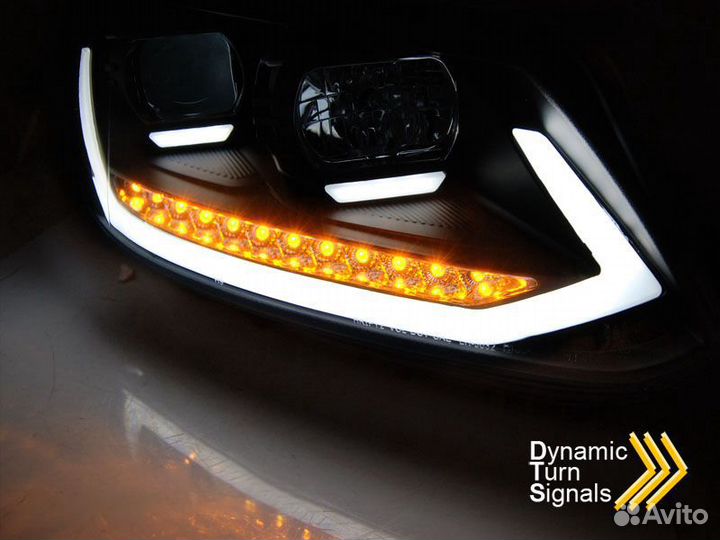 Фары с Дхо VW Touran 1 (10-15) lpvws4