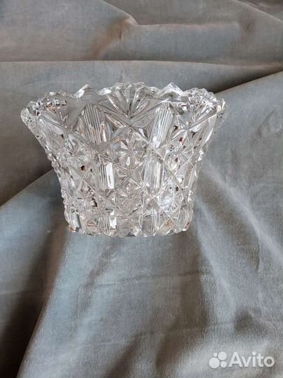 Хрустальная вазочка СССР